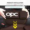 Car Badge Multifunctional Storage Box Seat Gap Cup Holder Organizer Accessories For Opel Insignia Corsa Zafira Mokka Grandland