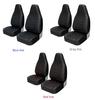PU Leather Front Car Seat Covers High Bucket Car Seat Cover Auto Interior For Opel For MINI Convertible(F57) For VESTA