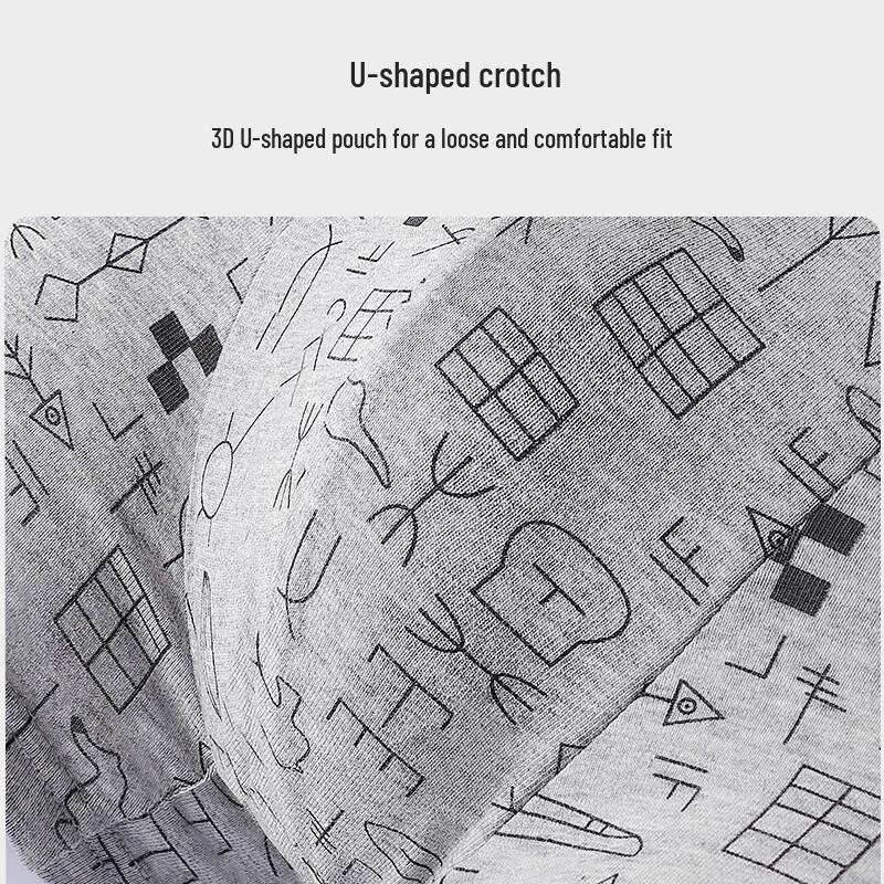 LANGSHA Men's Anti-bacterial Boxer Briefs Multi-pack