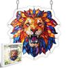 Wacocetoy Lion Sun Catcher Hanging Ornament - Irregular Acrylic Jigsaw Puzzle