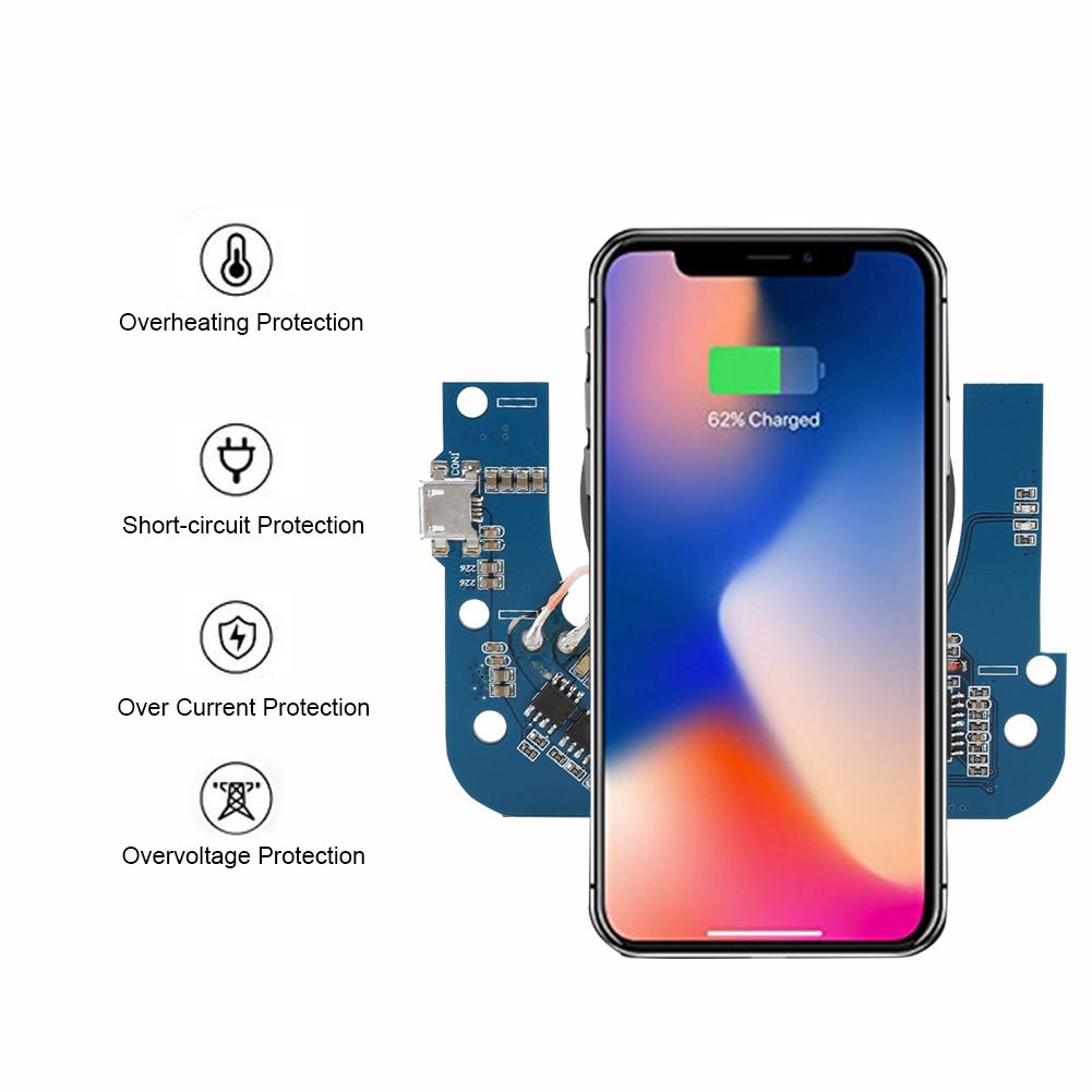 Qi Wireless Charging Standard PCB-Platine 5W 5V 1A Hauptplatine Wireless-Lademodul