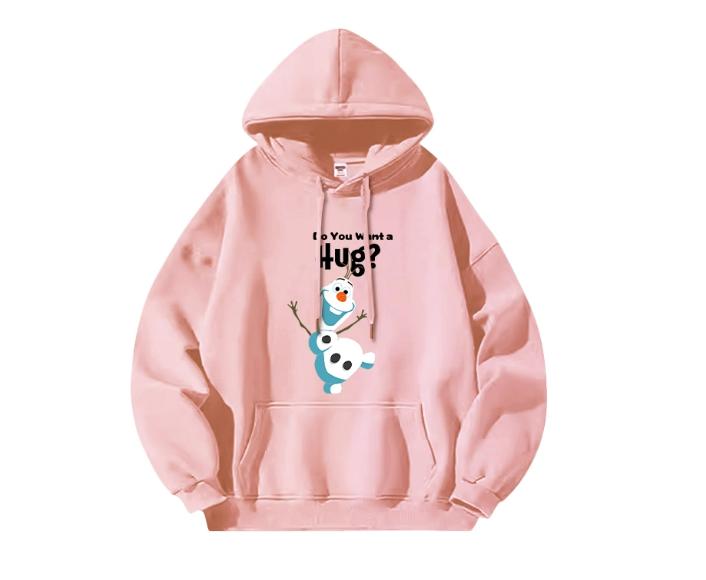 

2025 Толстовка женская Disney Frozen Высокое качество 2025 Новая одежда принцессы Эльзы Анны для девочек Свободная куртка Уличная одежда 3XL