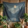 Moonlight Forest Tapestry