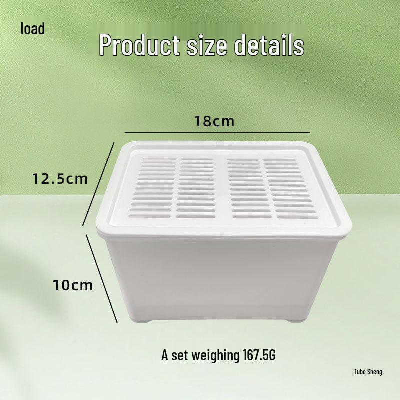 Turtle Breeding Box, Small Aquarium Tank for Fish and Turtle Fry, Plastic Pet Habitat.