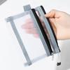 Small Mesh Double Layer Coin Bags Bus Id Credit Card Storage Bag Money Wallet Purse Earphone Cable Line Organizer Pouch