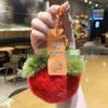 For You, Sakura: Cherry Blossom Plush Keychain - Cute Gift for Couples & Bags
