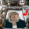 Customize Photos Customize Your Photo Carpet Suitable for Hallway Study Room Kitchen Playrooms Antislip Carpet Anime Office Decor