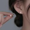 Damen Nischen Ohrringe Light Luxury