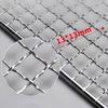 Stainless Steel Fish Grilling Rack Double-sided High Temperature Resistant Meat Grilling Rack Thickened Square Barbecue Tools