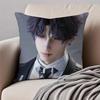 Hot Romantic Game LLove And Deepspace Cushion Cover Pillowcase Antidustmite Invisible Zipper Short Plush Sofa Cushion