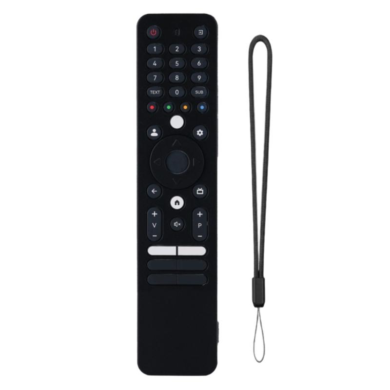 Soft Remote Skin Thickened Remote Protectors Silicone Case Easy Carrying Case Silicone Texture User Friendly Design чёрный