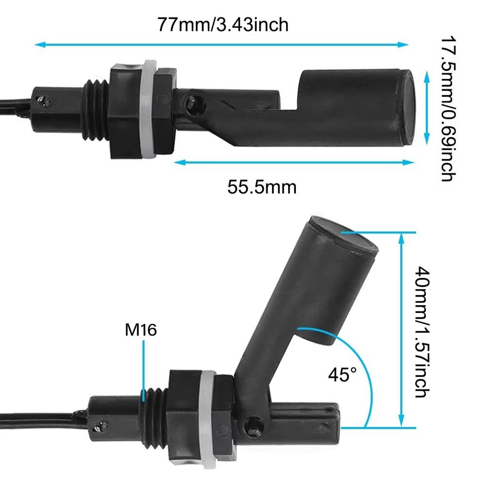 1Pcs Reliable Performance Water Level Switch Liquid Level Sensor  for Tank Pool Gardening Aquariums