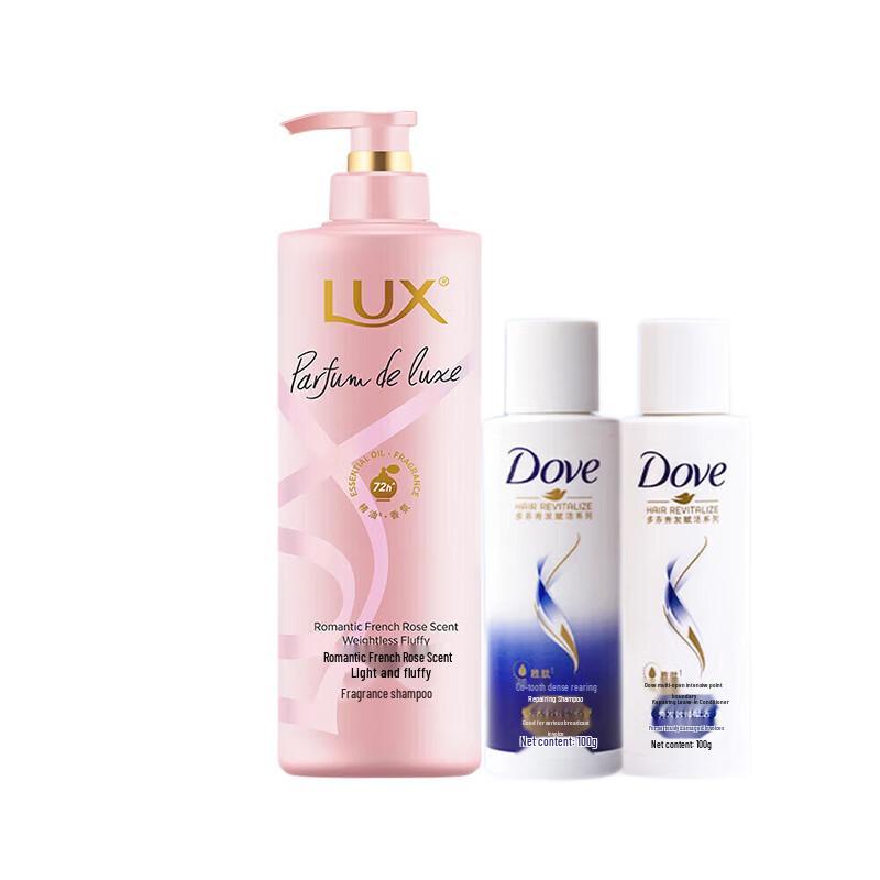 LUX Floral Enchanting Fragrance Shampoo Set