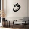 Iron Wall Art Metal Sculpture Holiday Decoration Gift Home Office Christmas Thanksgiving