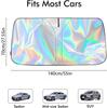 Car Windshield Sun Shade Front Window Sunshade Windshield Sun Protection Cover UVR-Blocker Cooling Heat Shield Curtains