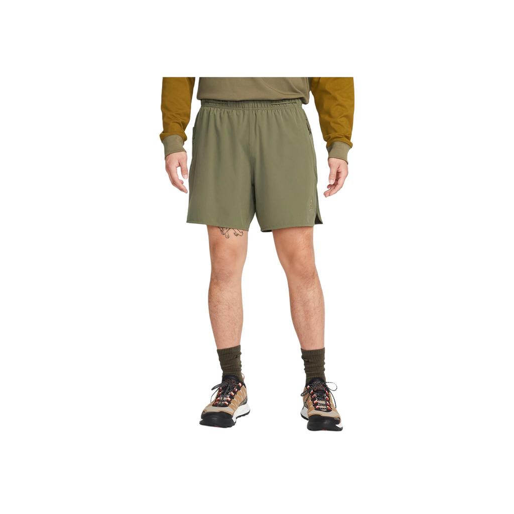 Nike ACG Dri-FIT New Sands Retro American Side-Zip Pocket Drawstring Sports Shorts Men Bottoms Green DN3956-222