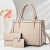 New Spliced Pressed Flower Bag Three-piece Set of High Appearance Level Macaron Shoulder Bag Crossbody Bag Send Mother Bag