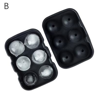 1Pc Summer Silicone Ice Cube 4/6 Grid Ice Ball Mold Home Ice Diy Mould Ice Ball Maker Kitchen Tools