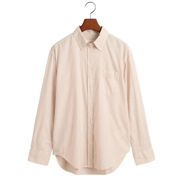 

Gant Relaxed Fit Striped Luxury Oxford рубашка с длинным рукавом 42