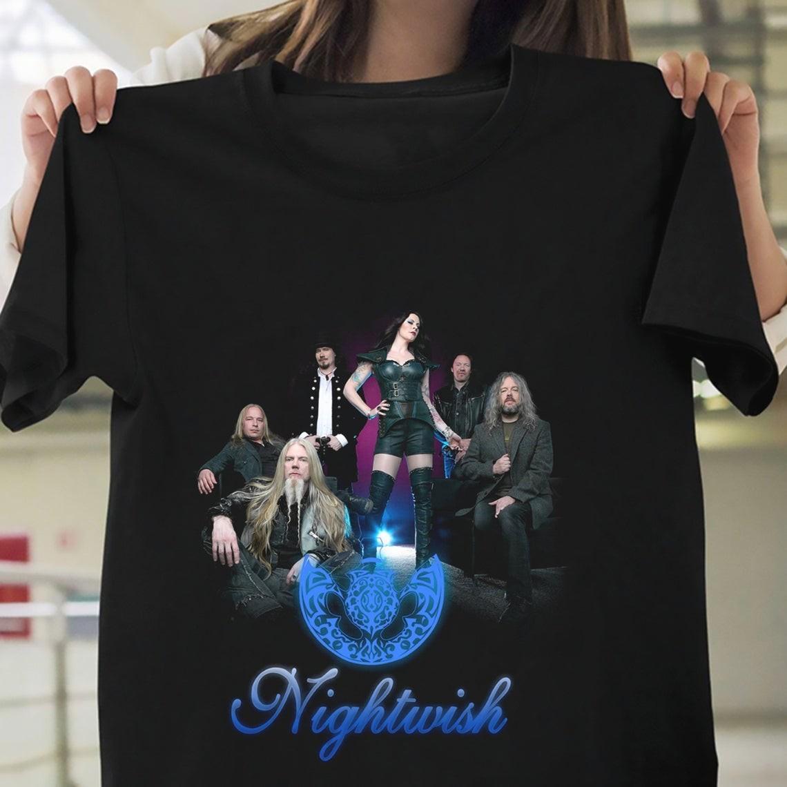 Nightwish - Tuomas Holopainen Floor Jansen All size Shirt D2336 S