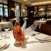 Bird Shaped Glass Whiskeys Decanter Clear Liquor Bottle with Sculptural Wing Detail and Stable Base for Bar Shelf Display Dining Table
