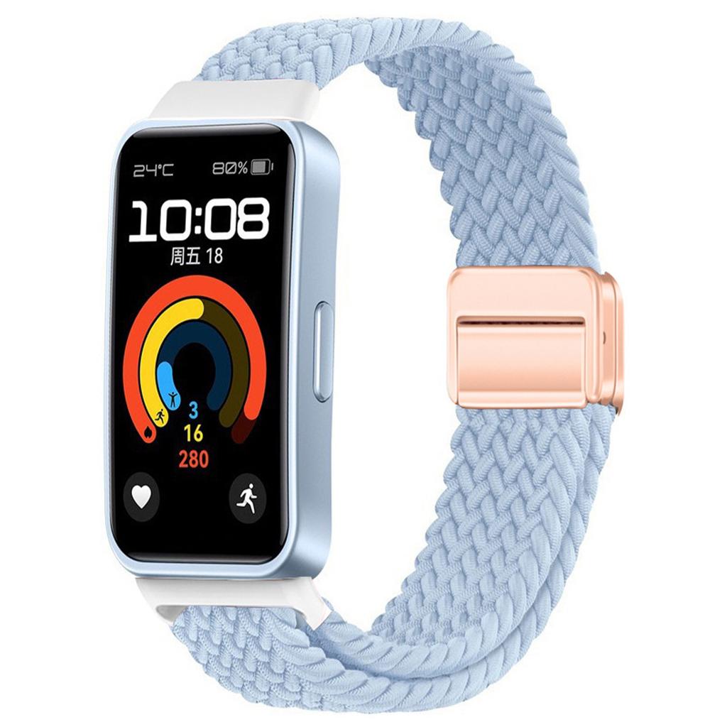 Nylon Strap For Huawei Band 10 9 8 Braided Comfortable Magnetic Buckle Adjustable Watchband Huanwei Band 10/9/8 Accessories Belt
