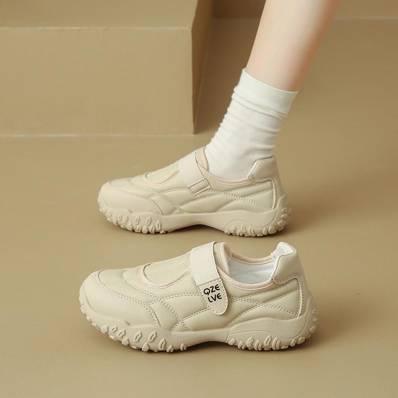 CRLAYDK Women's Sneakers Casual Comfortable Slip On Shoes Walking Hook&Loop Tennis Ladies Flat Sports Running Loafers