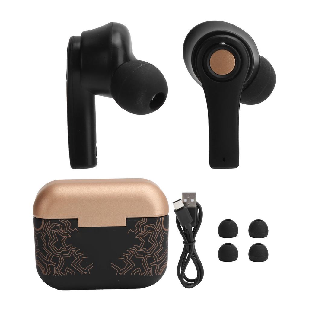 TS‑100 TWS Bluetooth 5.3 Wireless Sports Earbuds with Microphone and Charging Case