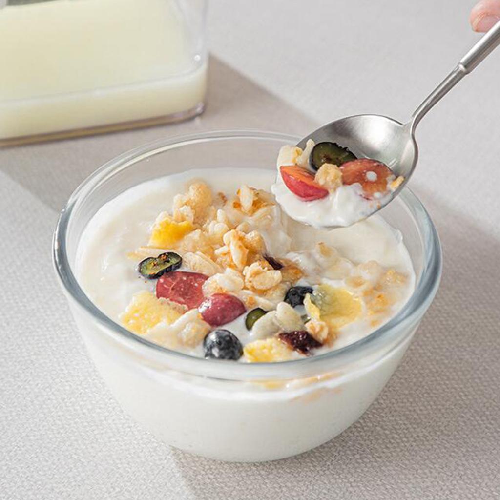 0.4L - 1.8L Yogurt Strainer Maker Yogurt Fine Mesh Sieve Strainer Kitchen Gadget Whey Separation Fruit Juice Soy Bean Filter Cup