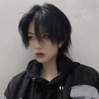 Korean Style Mens Fashion Straight Short Wig Student Boys Daily Use Natural Looking Synthetic Black Wigs