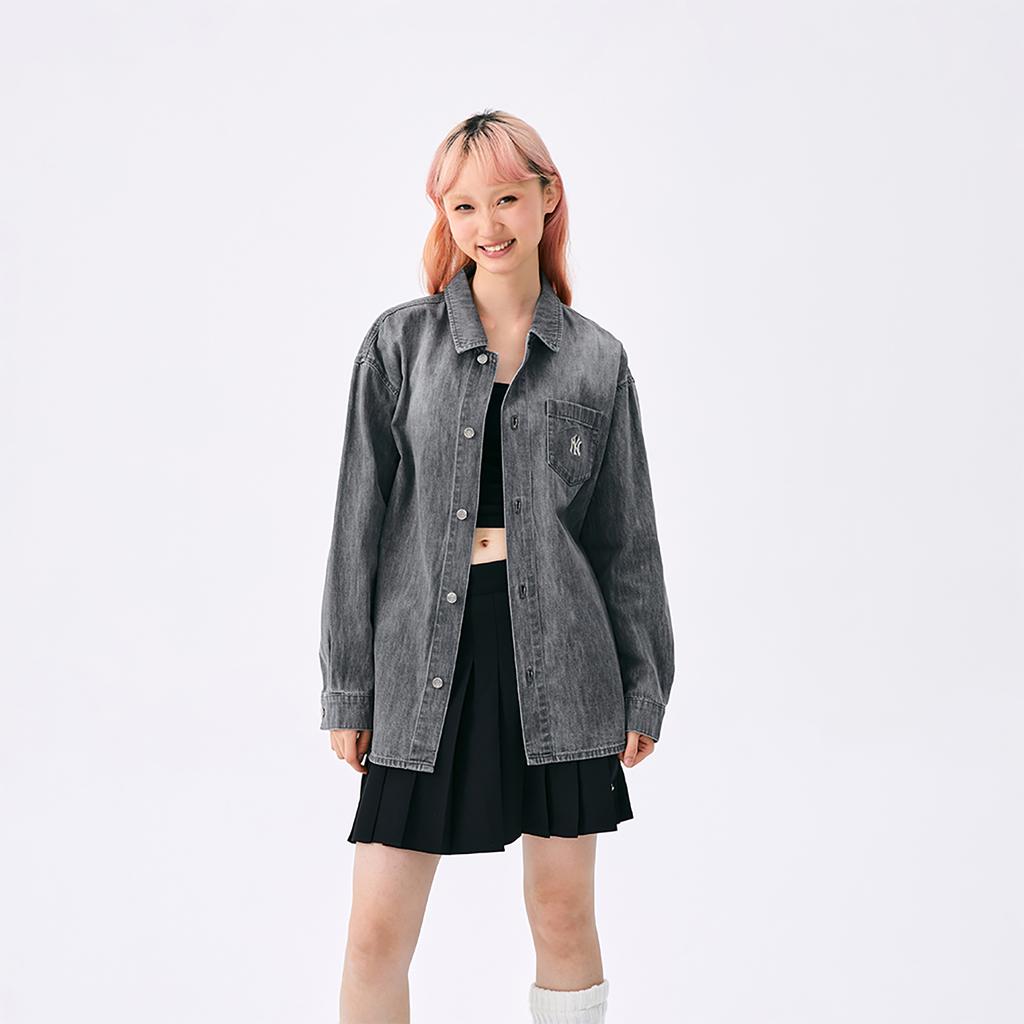 New MLB New York Yankees Shirt Unisex Gray 3ADRV0151-50GRS