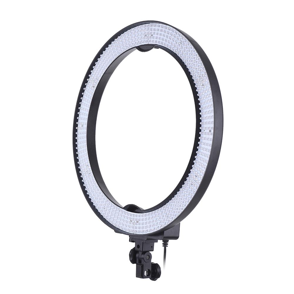 LA 650D 5500K 36W Ring Digital Photographic Studio Light with 600 LED Lights Stepless Adjustment W Color Filters and