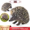 Jungle Animal Toy Set: Hedgehog, Anteater, Squirrel, Lizard