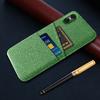 For Sony Xperia 10 VII Case Cloth+Hard PC Phone Cover with Dual Card Slots