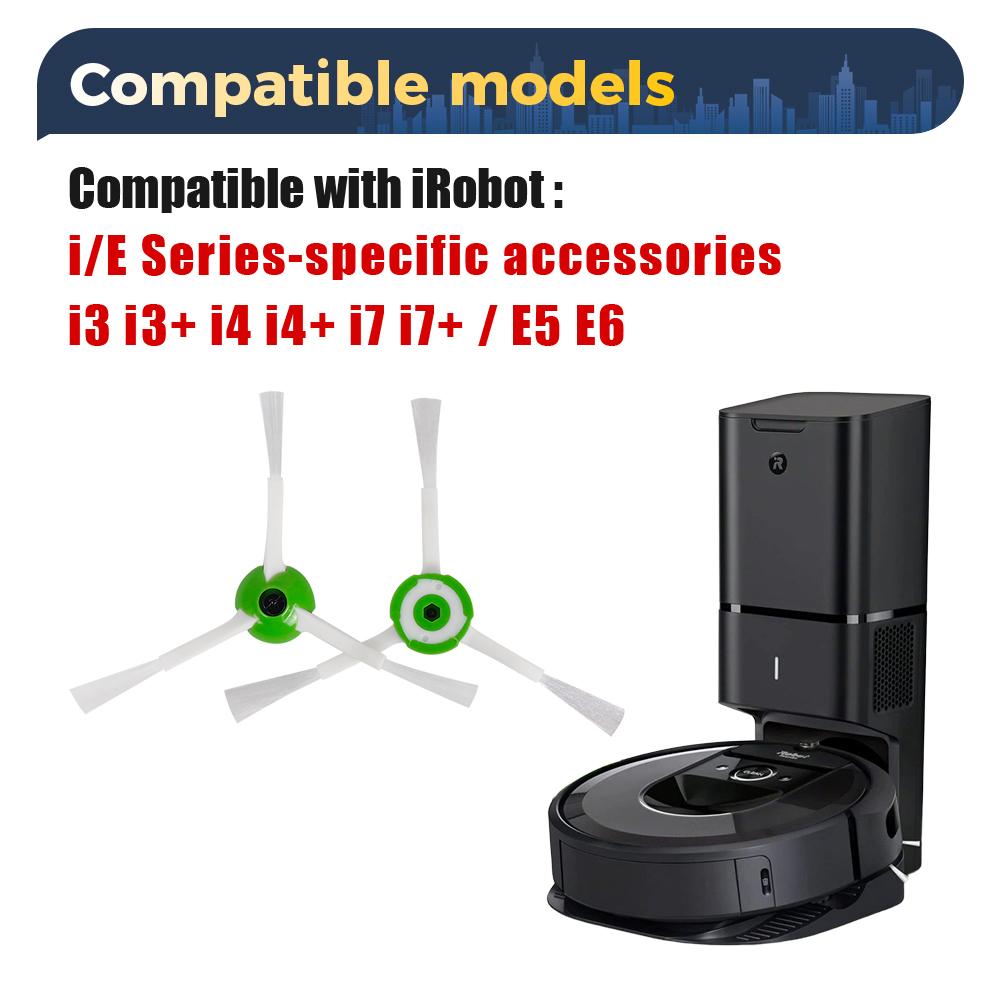 Ricambi Per iRobot Roomba i3 i3+ i4 i4+ i6 i6+ i7 i7+ i8 i8+ E5 E6 E7 Robot Aspirapolvere Spazzola Principale Rotante Spazzola Laterale Filtro Accessori