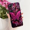 Case For Infinix Hot 20 4G Cover Cute Cat Fashion Butterfly Painted Casing For Infinix X6826 X6826B X6826C