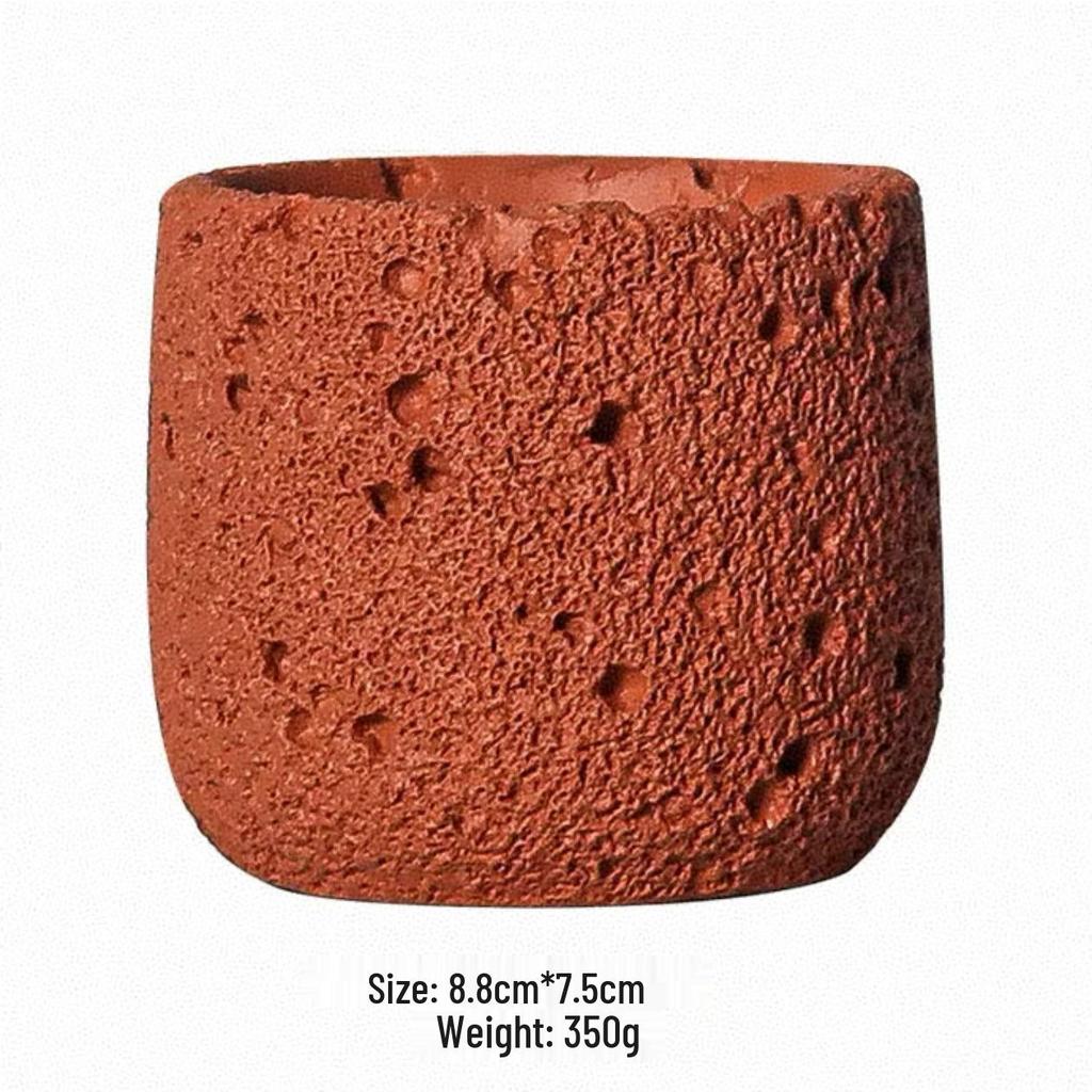 Cross-border Cement Texture Candle & Diffuser Cup - Decorative Aroma Container Ornament
