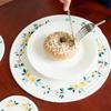 Cotton Coasters Pad Heat Protective Round Placemat Dishwasher Safe Surfaces Protectors for Hot Utensils Table top