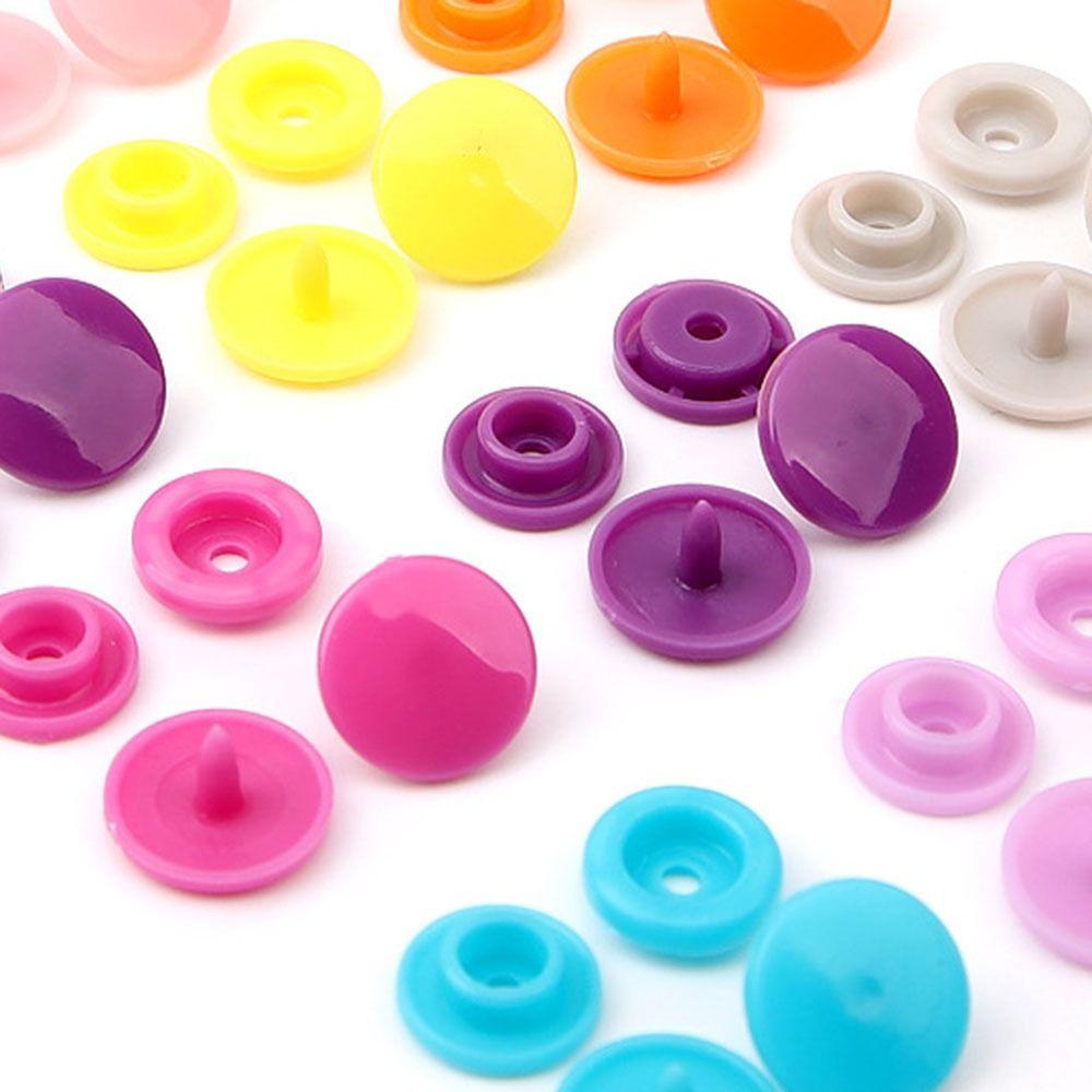 Metal Press Pliers Snap Buttons Colored Press Stud Buttons Snaps Fastener Pliers Kit Handbags