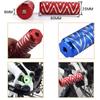 Cylindrical Metal Wheel Tyre Aluminum Zinc Zinc Alloy Mountain Bike Stunt Pegs Footrest Axle Pedal Foot Pegs