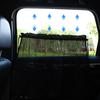 1pc Universal Car Window Sun Visor Car Windshield Mesh Sunshade Car Anti-UV Shade Curtain Black Auto Exterior Accessories
