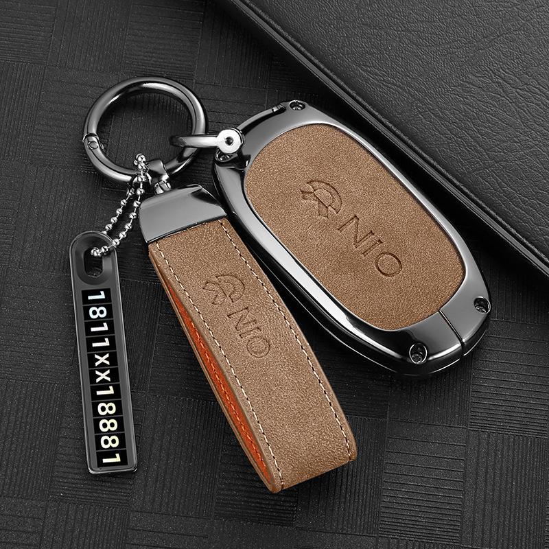 NIO ET5/ET7/ES6/EC6/EC7 High-End Protective Key Case - Unisex Car Accessory