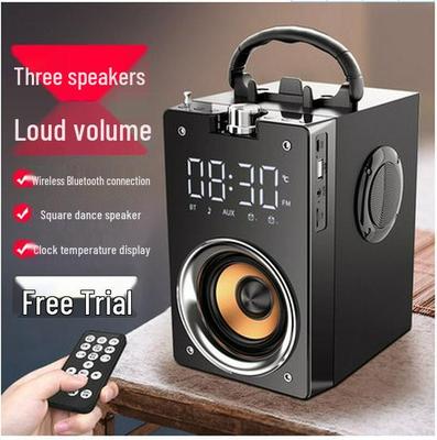 Bluetooth Ηχείο Ya Yunshi T3: Φορητό Ηχείο Υψηλής Έντασης, Σούπερ Μπάσο για Εξωτερική Χρήση