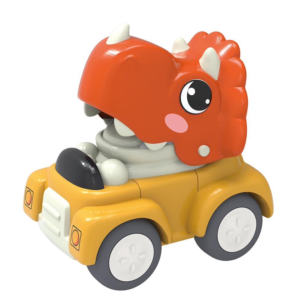 Tyrannosaurus Rex Pull-Back Toy Car for Kids