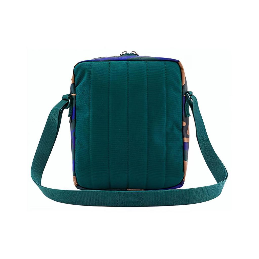 The North Face 4.75L Berkeley Fashion Casual Printed Logo Zipper Crossbody Shoulder Bag Outdoor Unisex Shoulder Bag Camouflage-Green 52VT-FW22-D2-9F9