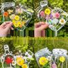 Spring Collection: Handmade Dried Flower Bookmark Set with Embossed Tree Leaves for Primary Students DIY