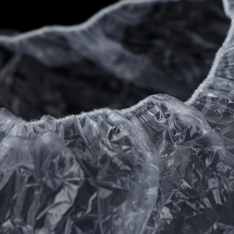 100ks Jednorázové nemocniční návleky na čištění návleků na boty Ochrana koberců