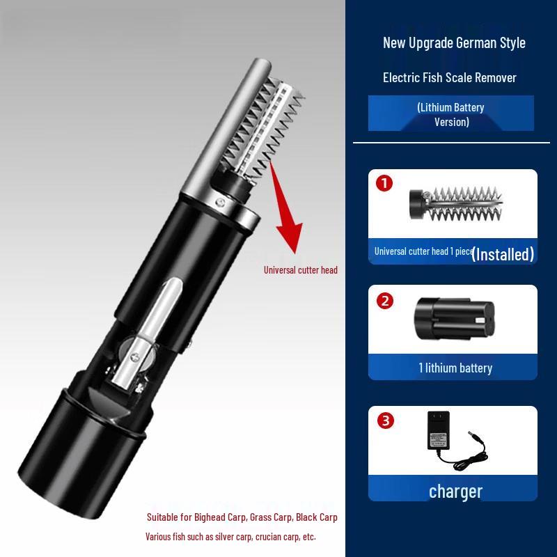 Wireless Electric Fish Scaler