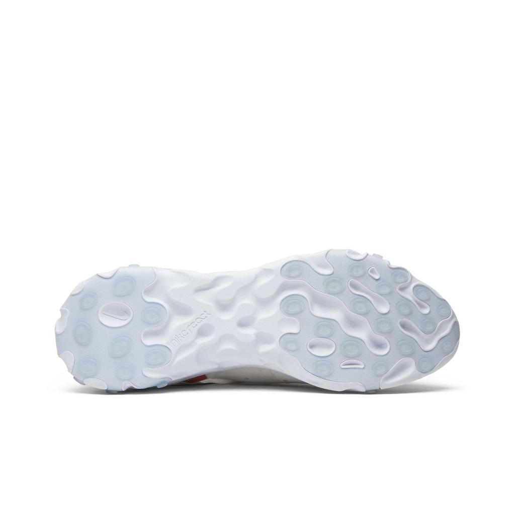 Nike React Element 87 'Light Bone' (Unisex) Sail / Light Bone-White-Rush Orange-Black Running Shoes AQ1090 100