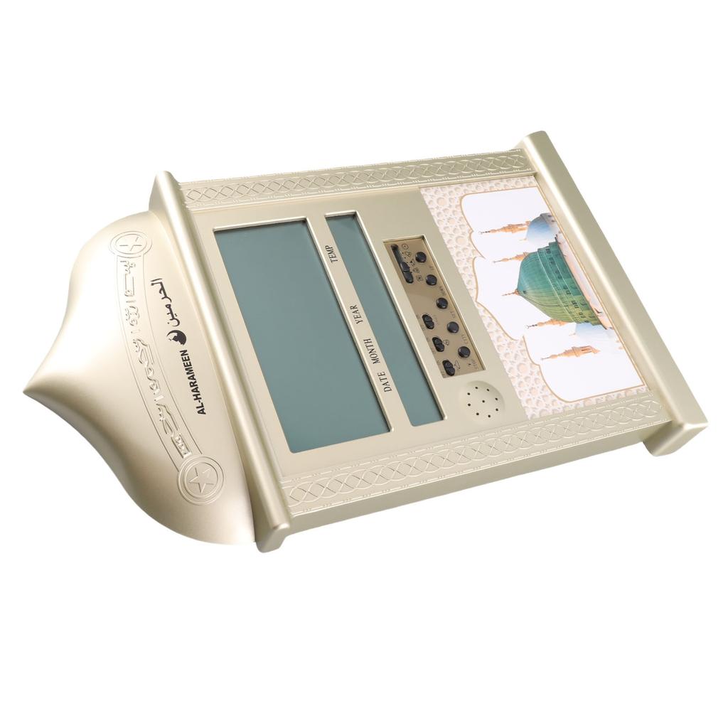 Digital Azan Mosque Clock Calendar Alarm Clock Multifunction Wall Clock for Home Decoration